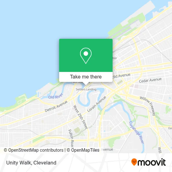 Unity Walk map