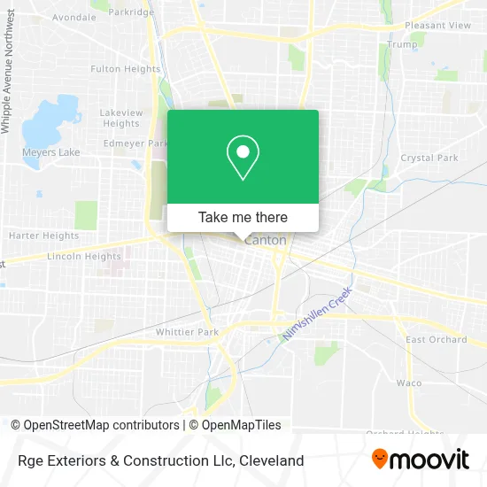 Rge Exteriors & Construction Llc map