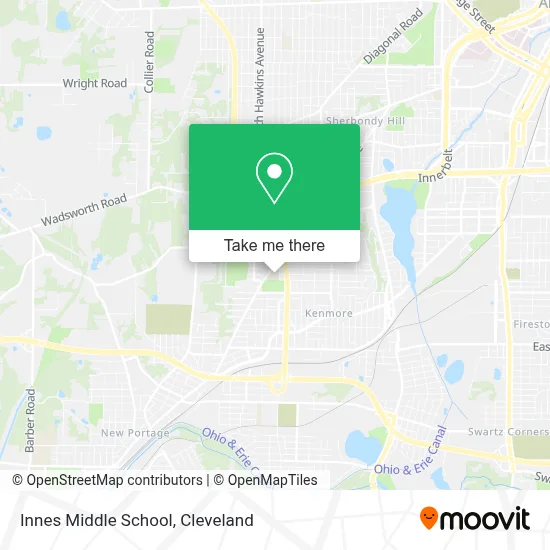 Innes Middle School map