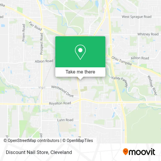 Discount Nail Store map
