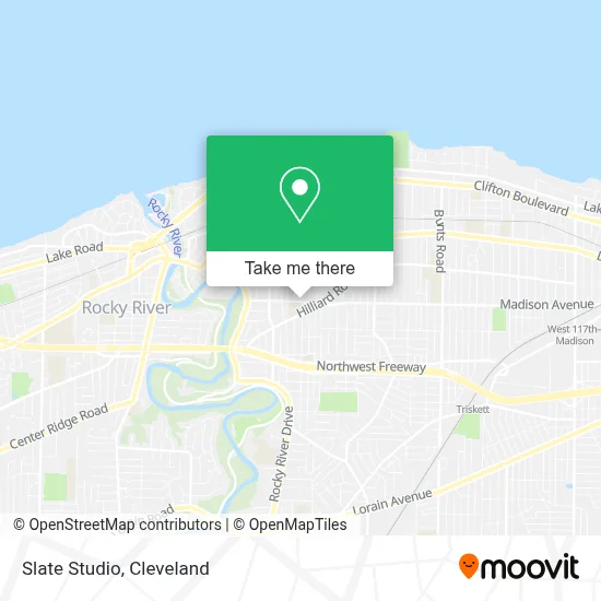Slate Studio map