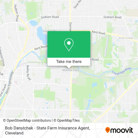 Bob Danylchak - State Farm Insurance Agent map