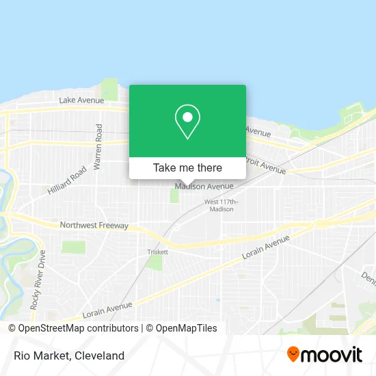 Rio Market map
