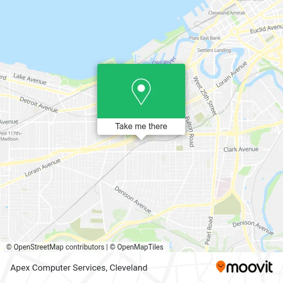 Apex Computer Services map