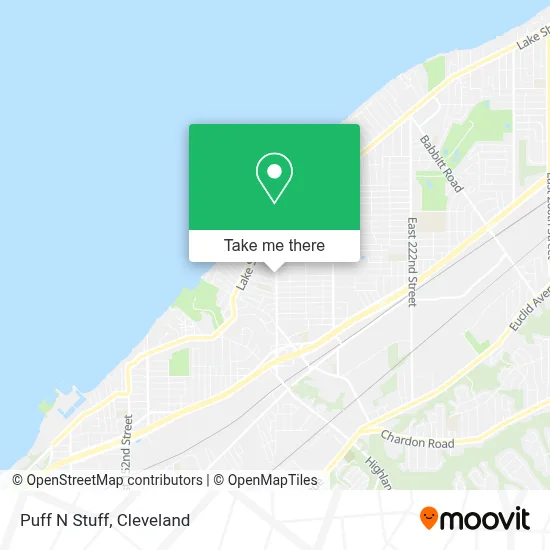 Puff N Stuff map