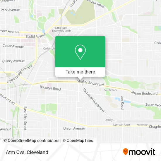 Atm Cvs map