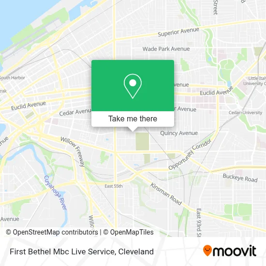 First Bethel Mbc Live Service map