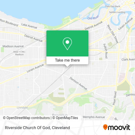 Riverside Church Of God map