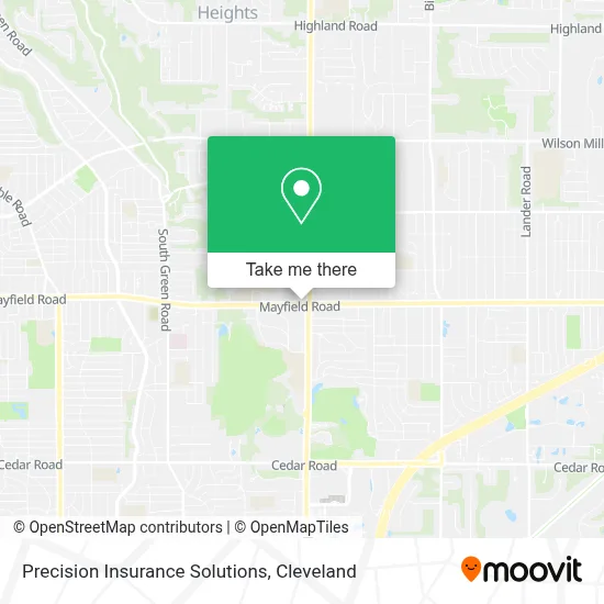Precision Insurance Solutions map