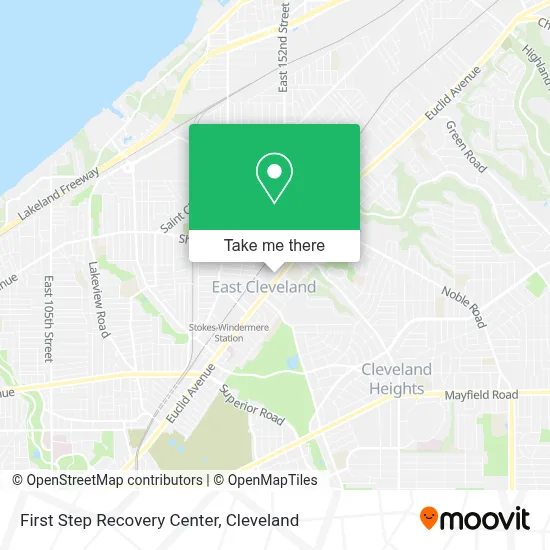First Step Recovery Center map