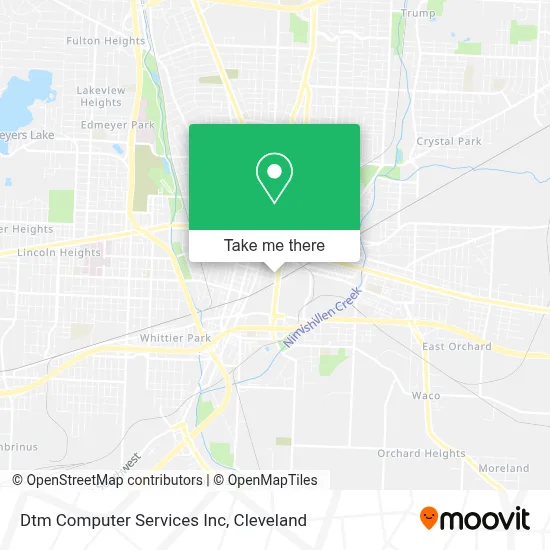 Dtm Computer Services Inc map