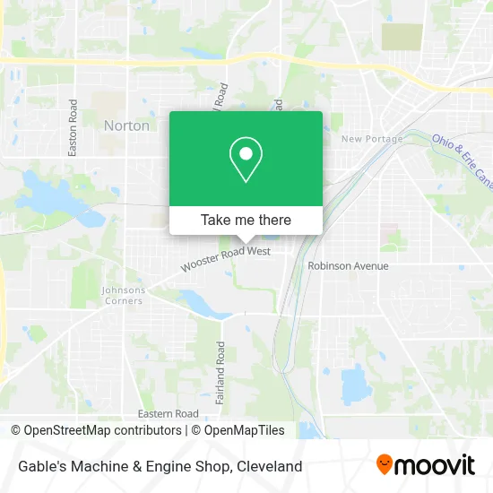 Gable's Machine & Engine Shop map