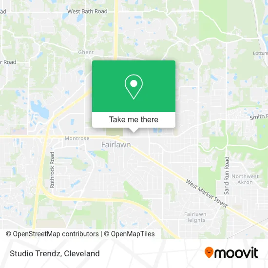 Studio Trendz map