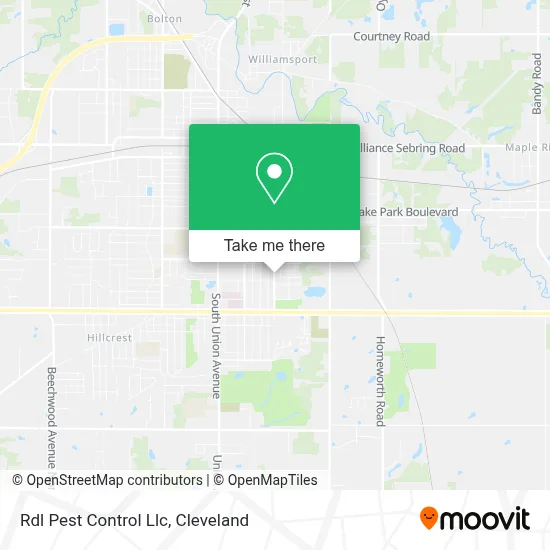 Rdl Pest Control Llc map