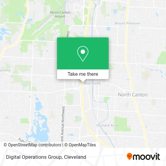Digital Operations Group map