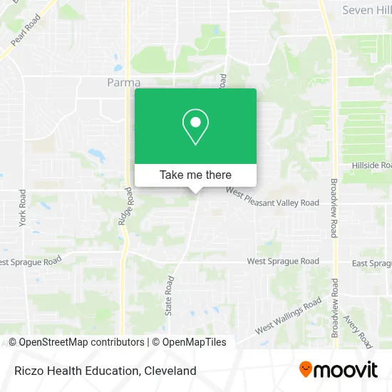 Riczo Health Education map