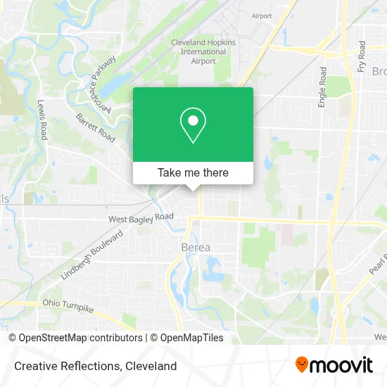 Creative Reflections map