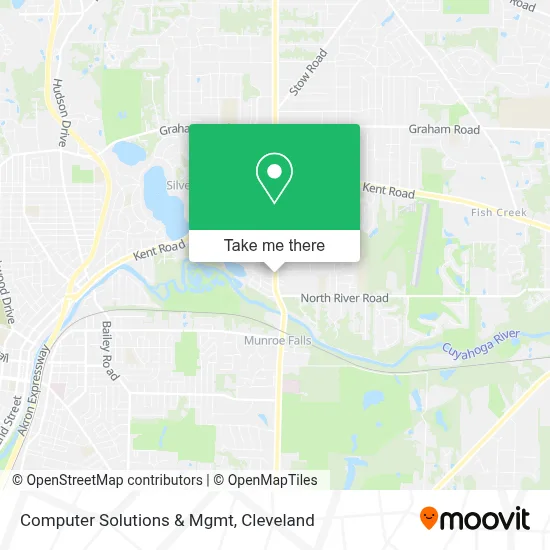 Computer Solutions & Mgmt map
