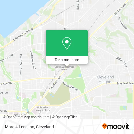 More 4 Less Inc map