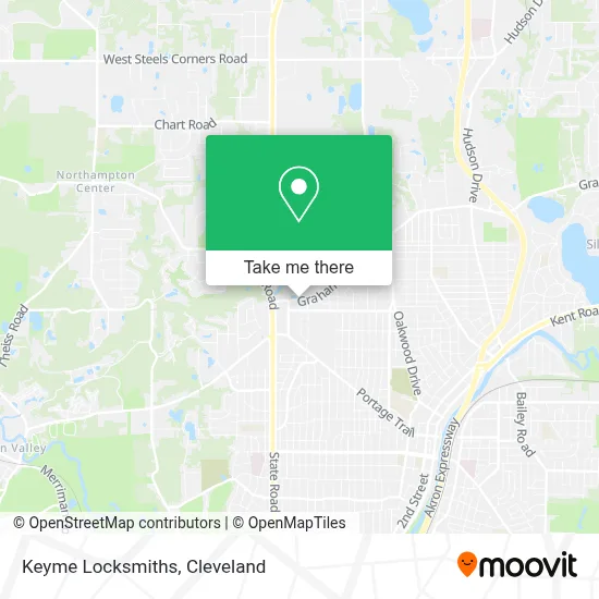 Keyme Locksmiths map