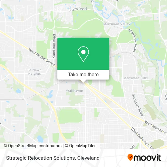 Strategic Relocation Solutions map