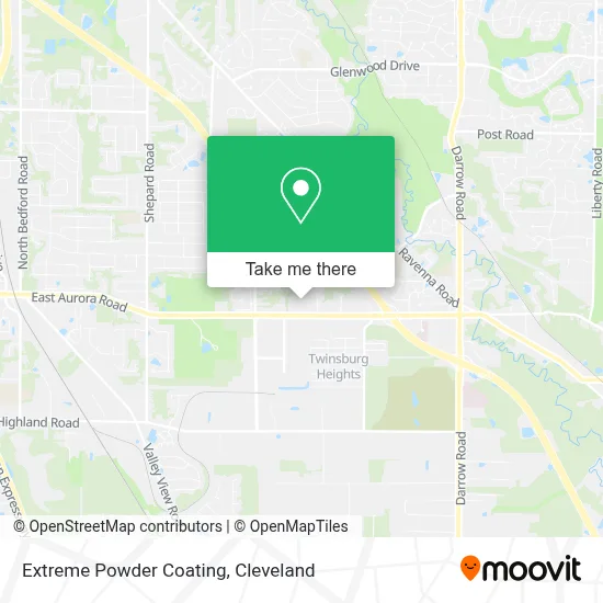 Extreme Powder Coating map
