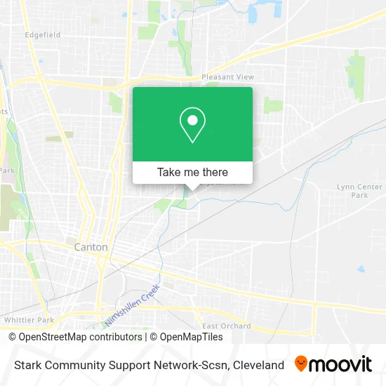 Stark Community Support Network-Scsn map