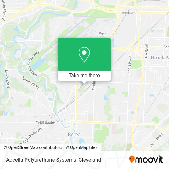Accella Polyurethane Systems map