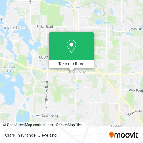 Clark Insurance map