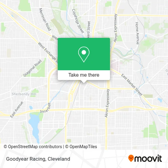 Goodyear Racing map