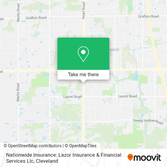 Nationwide Insurance: Lazor Insurance & Financial Services Llc map
