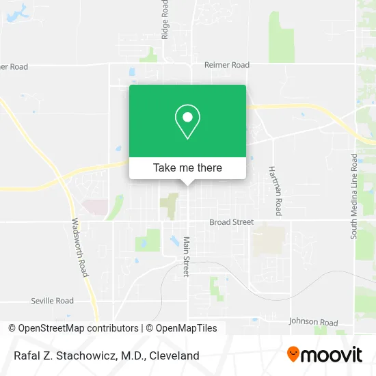 Rafal Z. Stachowicz, M.D. map