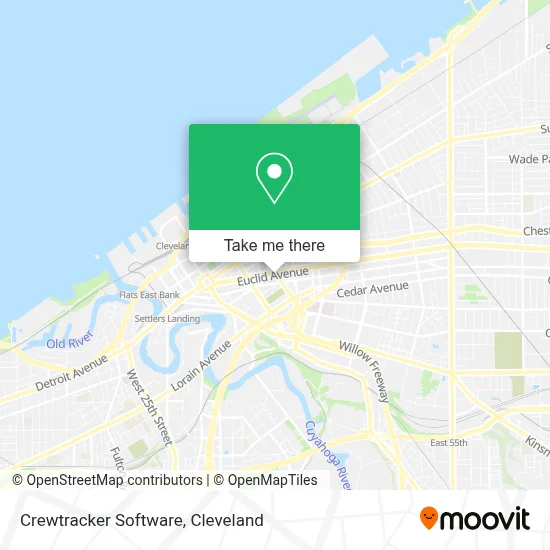 Crewtracker Software map