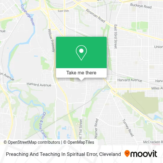 Preaching And Teaching In Spiritual Error map