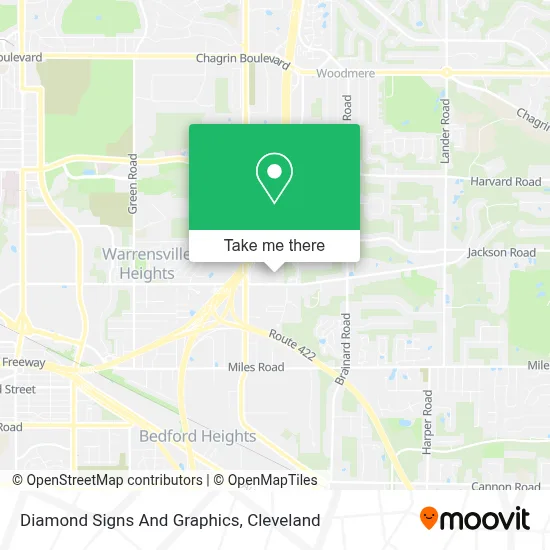 Diamond Signs And Graphics map