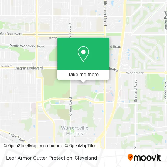 Leaf Armor Gutter Protection map