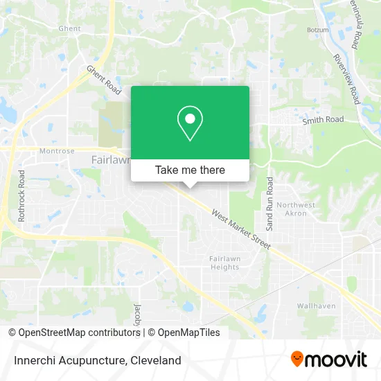 Innerchi Acupuncture map