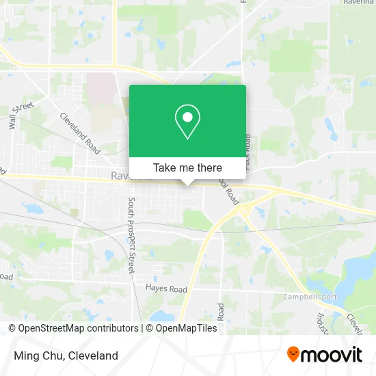Ming Chu map