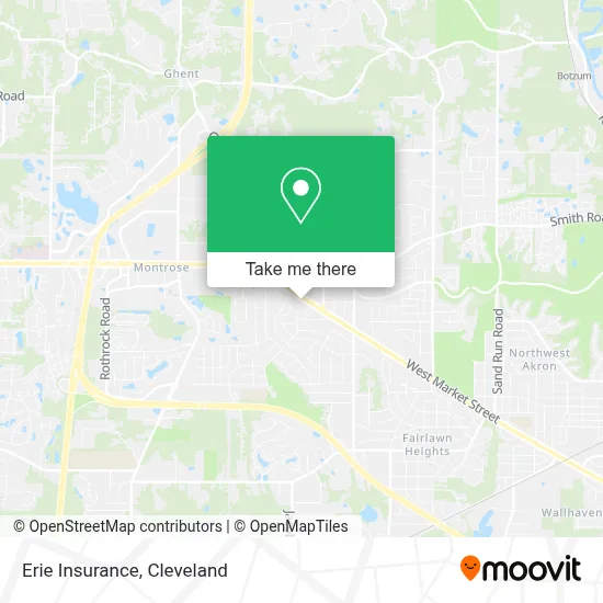 Erie Insurance map