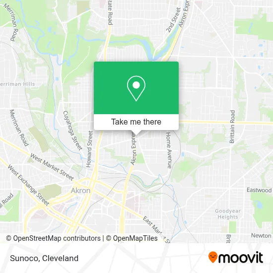 Sunoco map