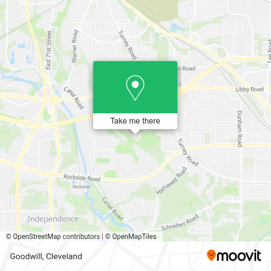 Goodwill map
