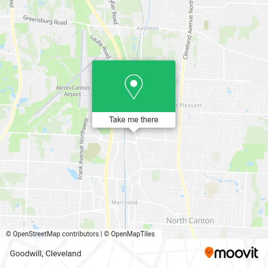 Goodwill map