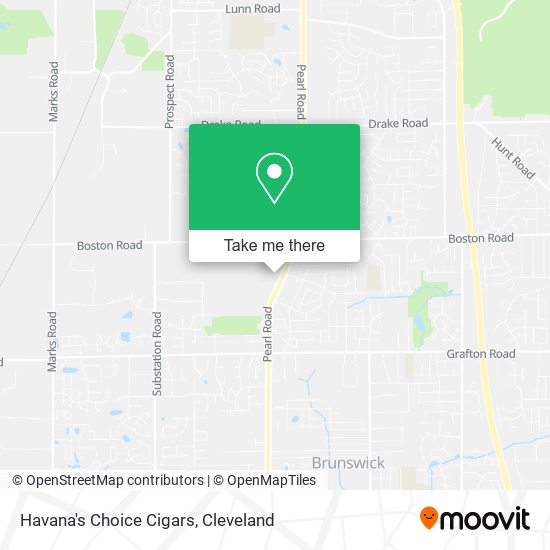 Havana's Choice Cigars map