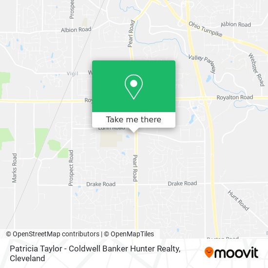 Patricia Taylor  - Coldwell Banker Hunter Realty map