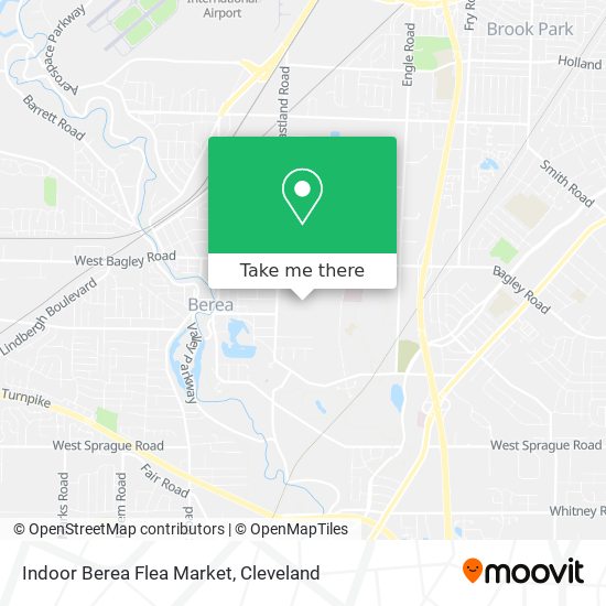 Indoor Berea Flea Market map