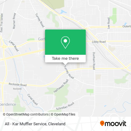 All - Kar Muffler Service map
