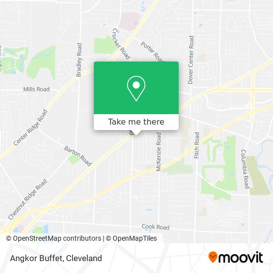 Mapa de Angkor Buffet