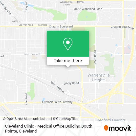 Cleveland Clinic - Medical Office Building South Pointe map