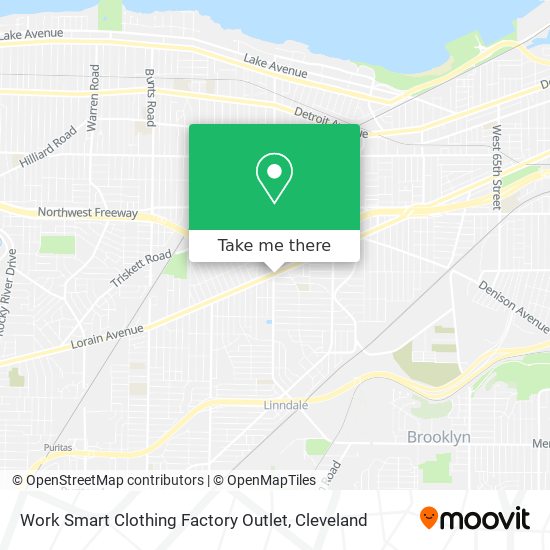 Work Smart Clothing Factory Outlet map