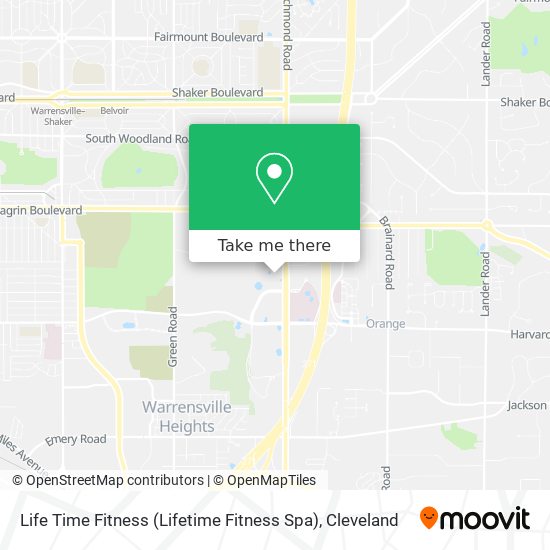 Life Time Fitness (Lifetime Fitness Spa) map